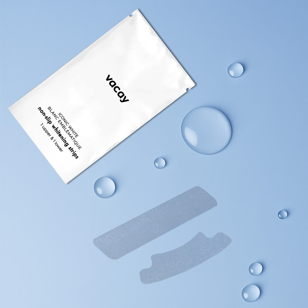 Non-Slip Teeth Whitening Strips - Iconic White